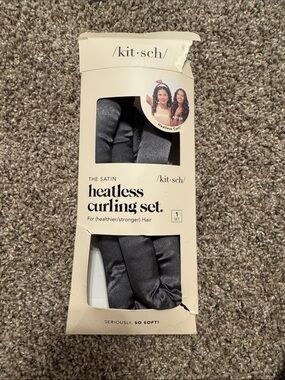 Kitsch heartless curling set (gray)